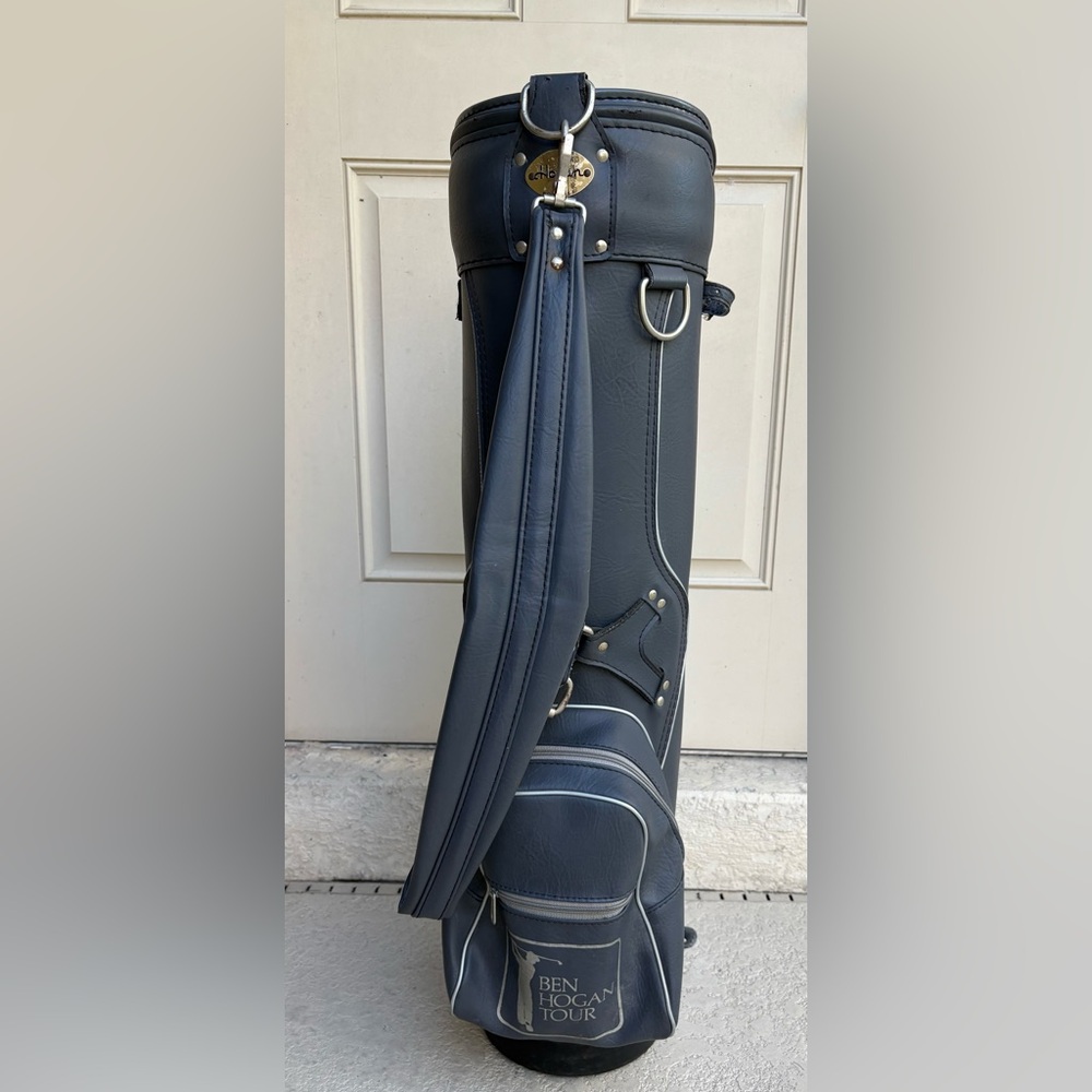Vintage Gray Ben Hogan Tour Golf Bag - Picture 2 of 11